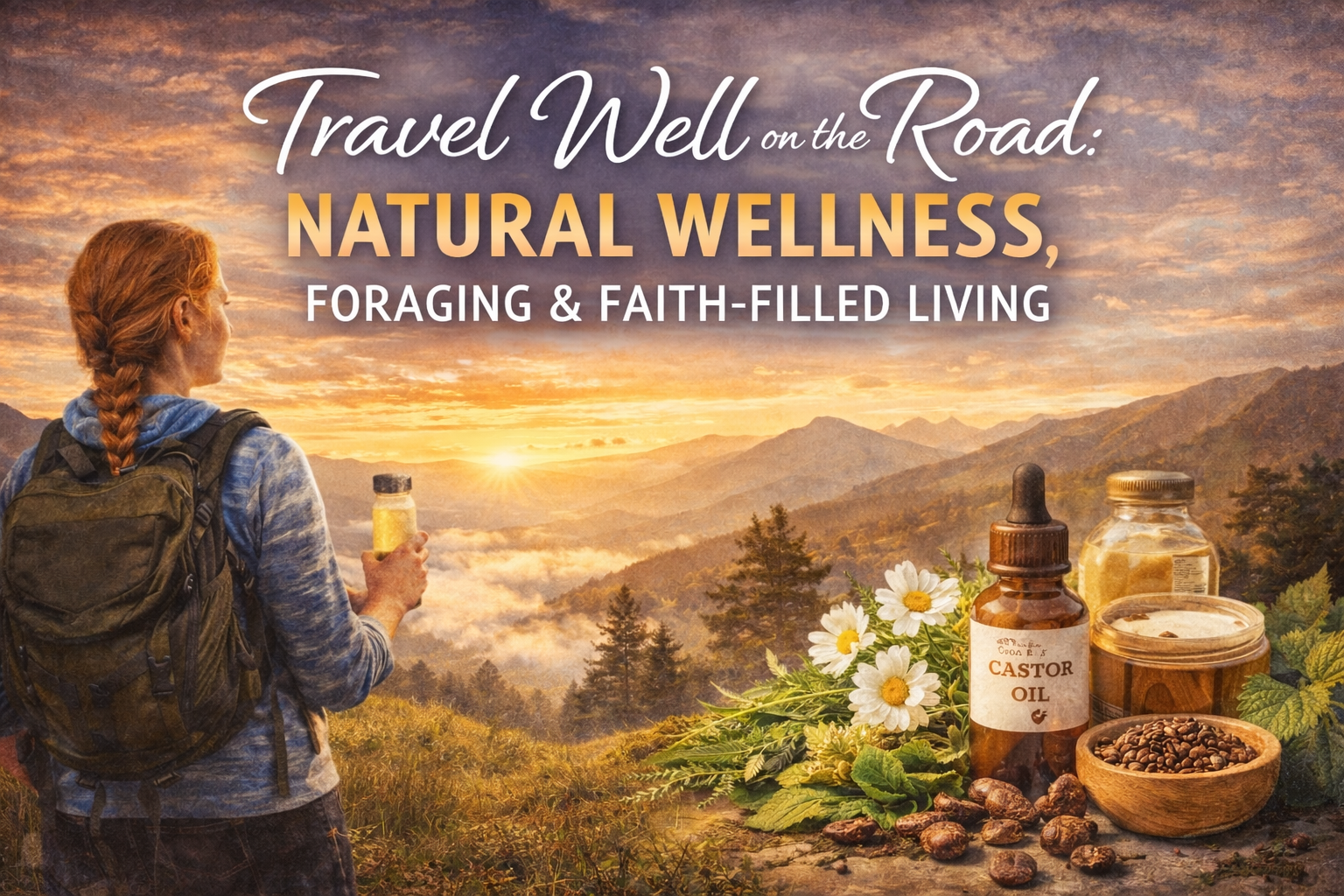 Traveling Well on the Road: Natural Wellness, Foraging & Faith-Filled Living