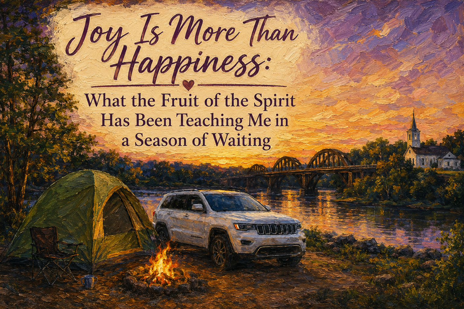 Christian devotional about biblical joy and the fruit of the Spirit