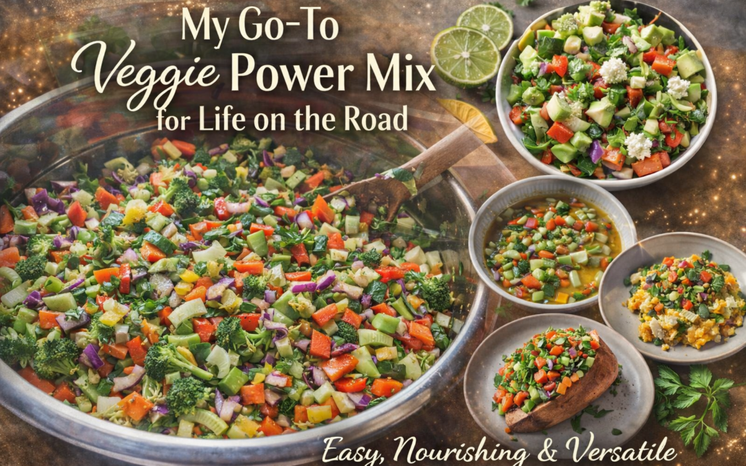 My Go-To Veggie Power Mix for Life on the Road